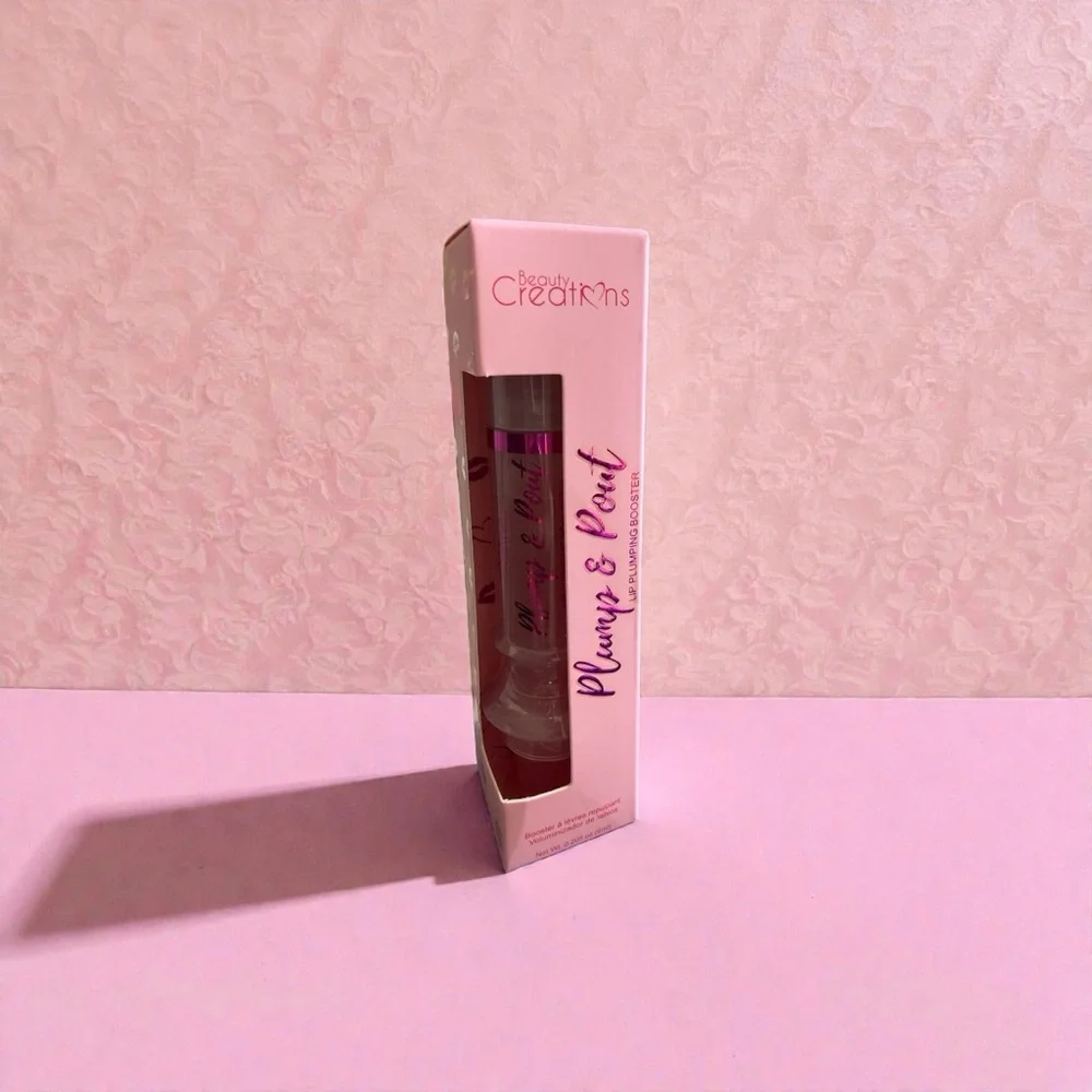 Beauty Creations Plump & Pout Lip Gloss - Vibrant Pink